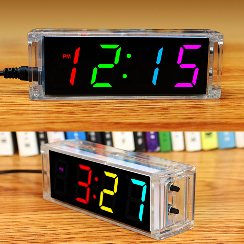 Digital Tube DIY Clock Kit Tem - Diy Electronics Youtube recension och pris