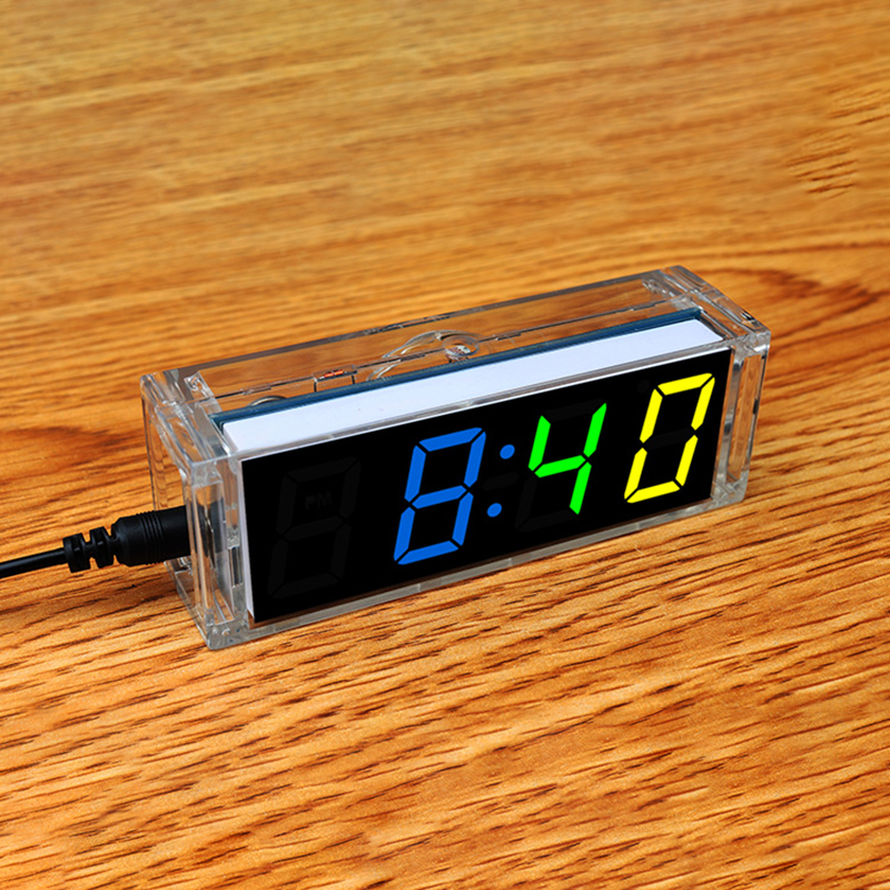 Digital Tube DIY Clock Kit Tem - Diy Electronics Youtube recension och pris