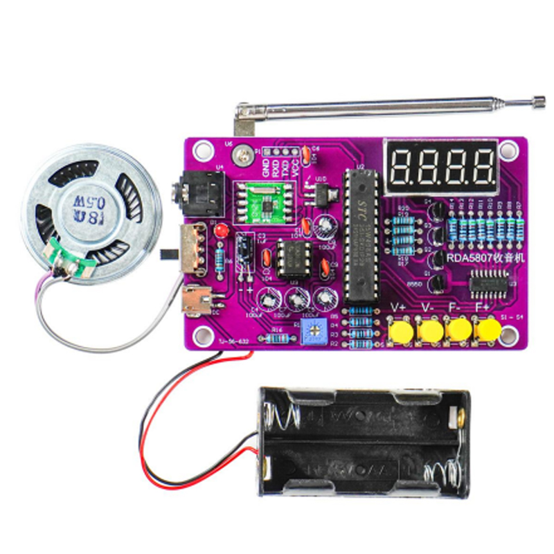 DIY FM Radio Electronic Kit 87 - Diy Electronics Kits For Kids recension och pris