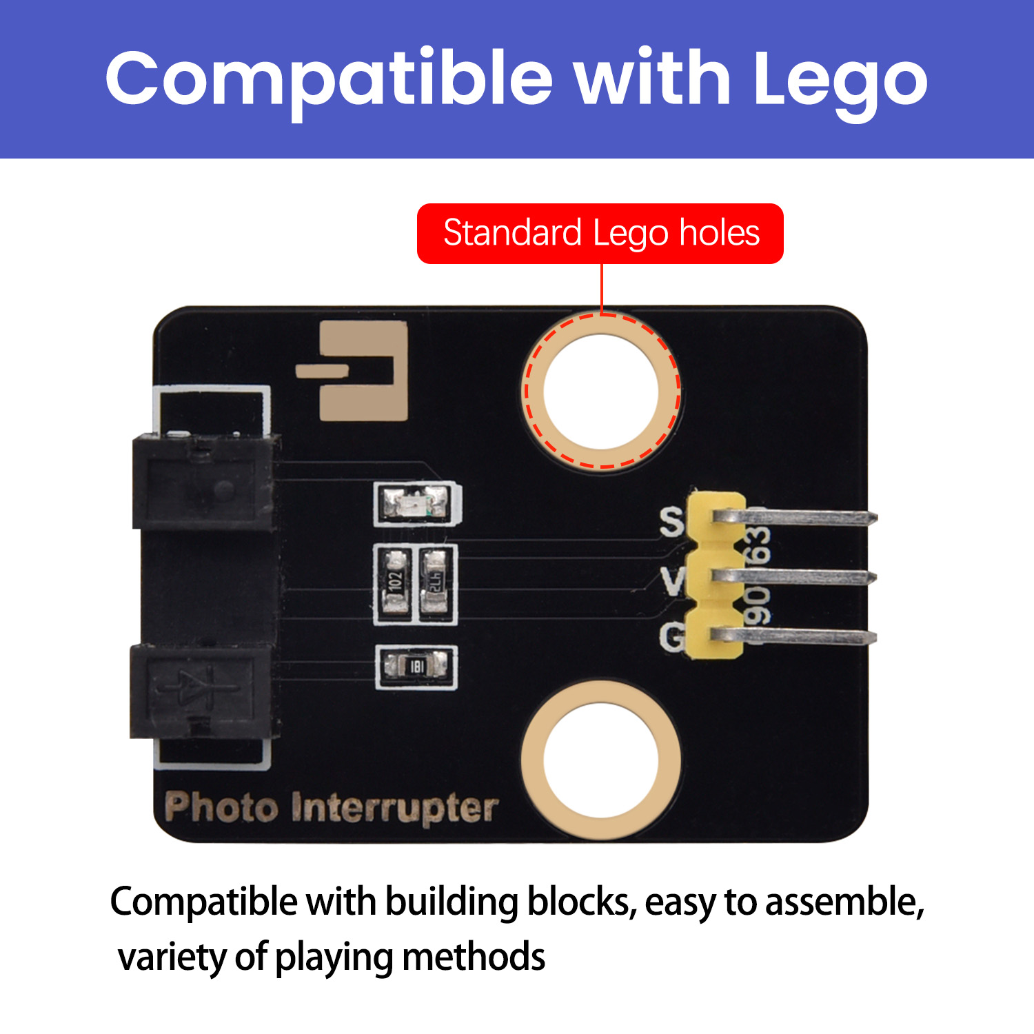 Photo Interrupter Sensor DIY E - Diy Lego Electronics recension och pris