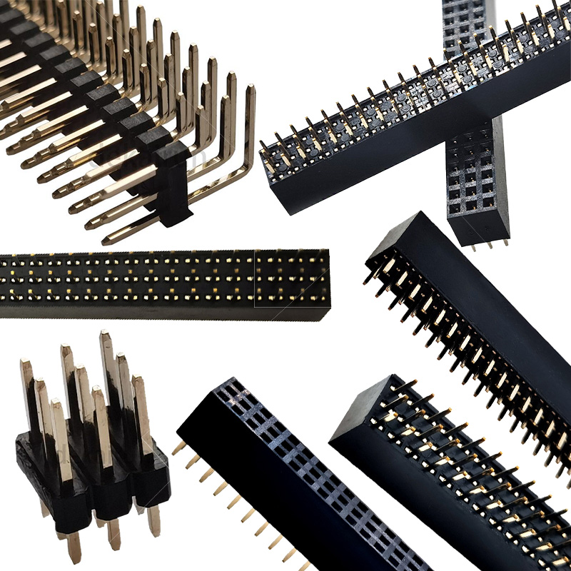 5pcs 2.0mm 3*40P Triple Row St - Male Female Header Pin recension och pris