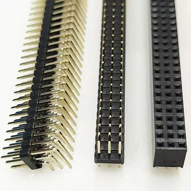 5pcs 2.0mm 3*40P Triple Row St - Male Female Header Pin recension och pris