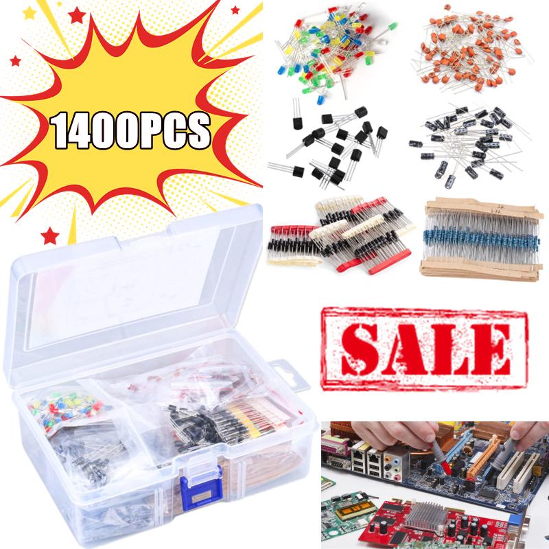 New 1400PCS Basic Electronic C - Diy Electronics Basics recension och pris