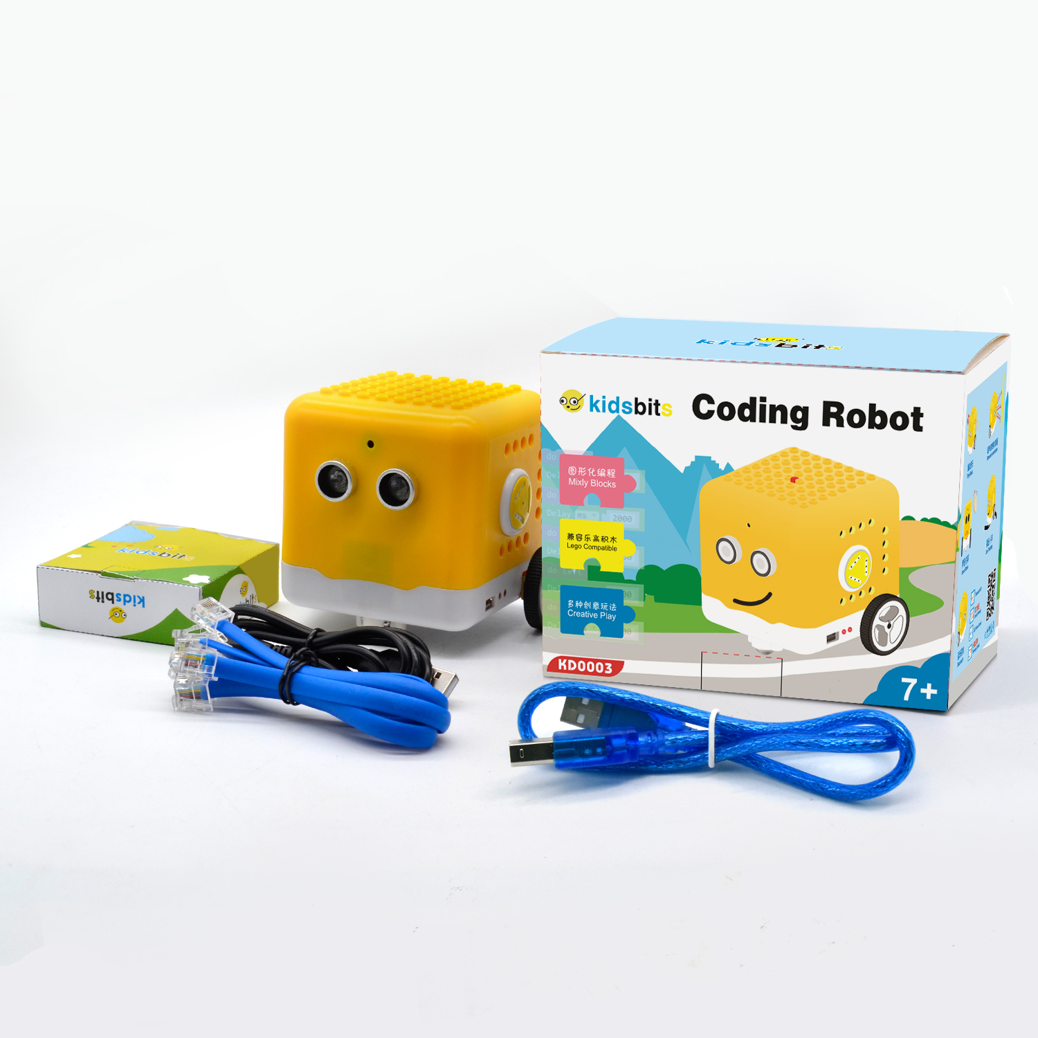 Keyestudio Kidsbits Coding Rob - Diy Lego Electronics recension och pris