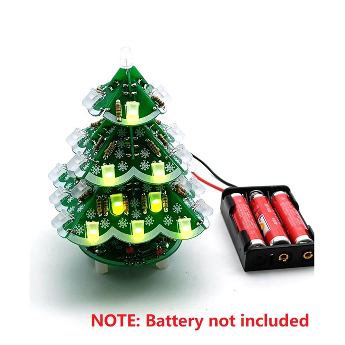 Newest! 3D Stereo Christmas Tr - Diy Electronics Kits For Kids recension och pris