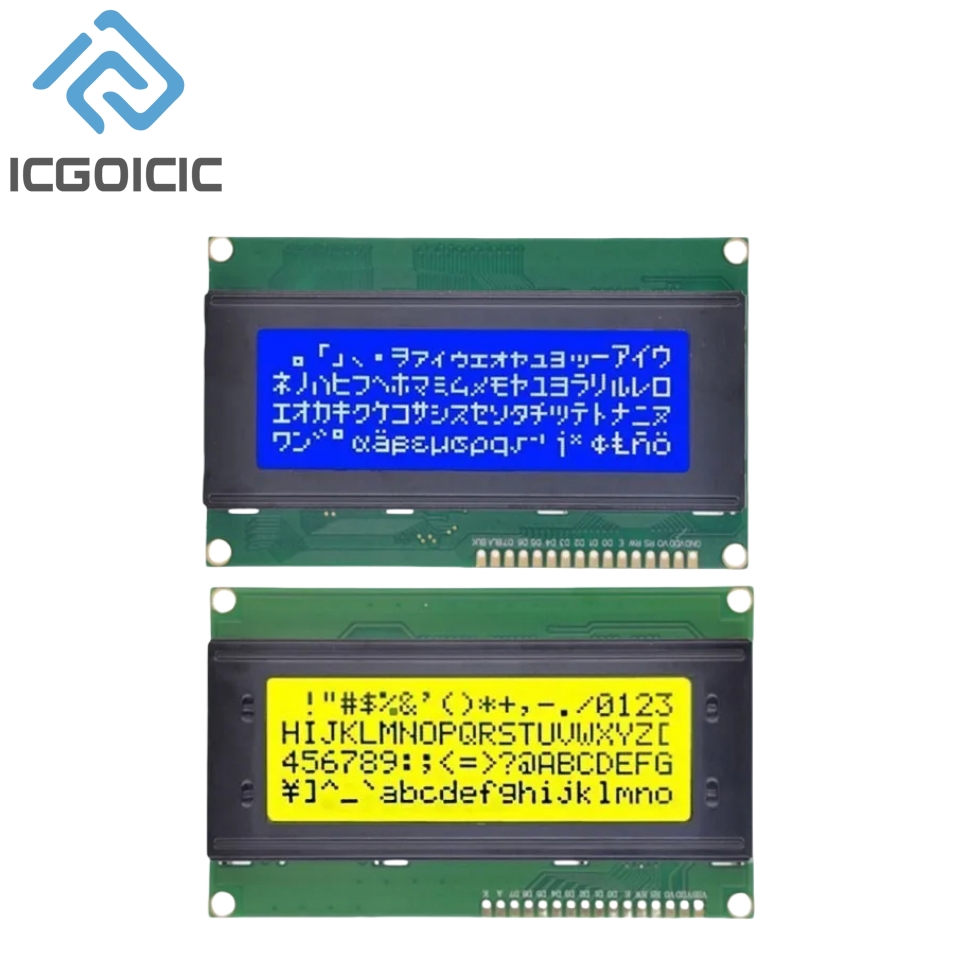 2004A LCD2004 Blue / Yellow-Gr - I2C Lcd Display recension och pris