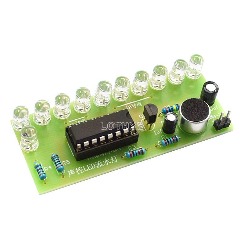 CD4017 Voice Control LED Water - Diy Electronics Tool Kit recension och pris