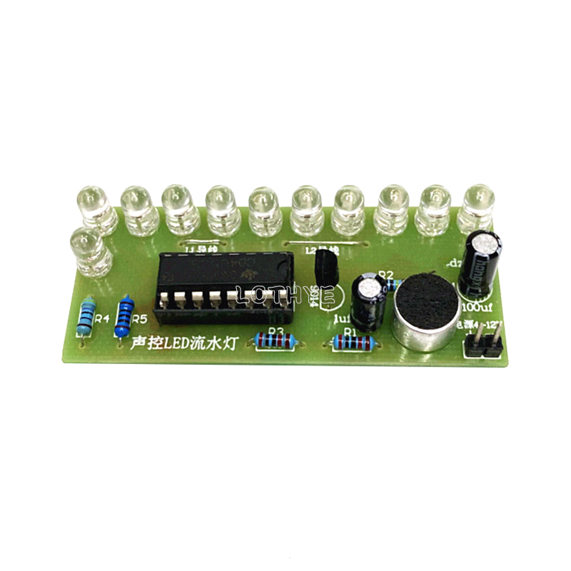 CD4017 Voice Control LED Water - Diy Electronics Tool Kit recension och pris