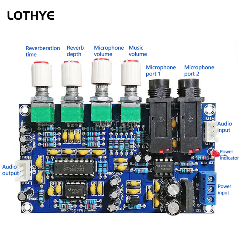 PT2399 Microphone Amplifier Bo - Diy Electronics Board recension och pris