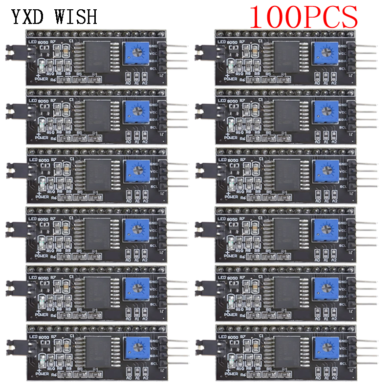 100pcs IIC I2C TWI SPI Serial  - I2C Lcd Display recension och pris