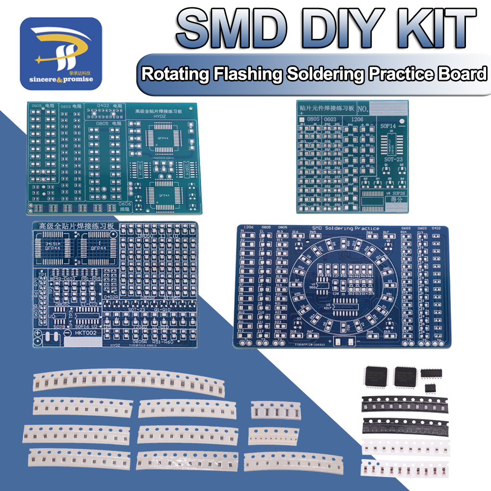 SMD NE555 CD4017 Rotating Flas - Diy Electronics Kits For Kids recension och pris