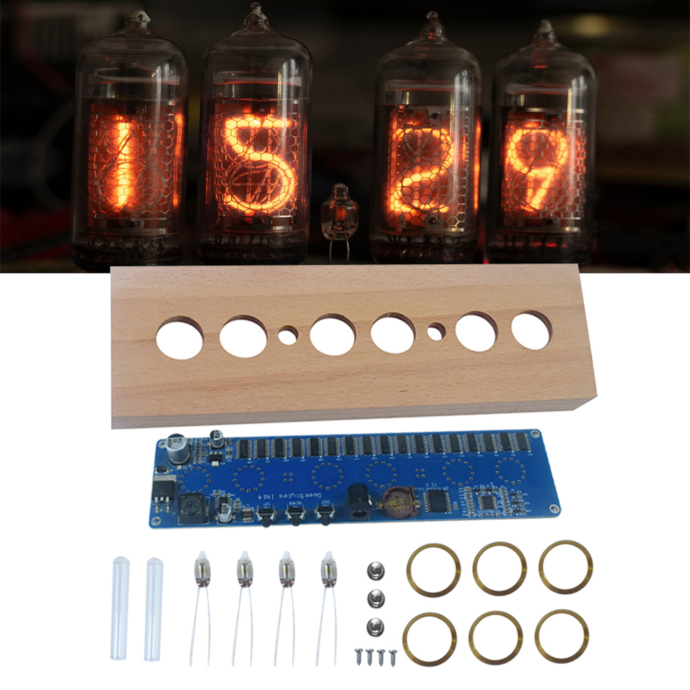 IN14 Glow Tube Clock DIY Tube  - Diy Electronics Youtube recension och pris