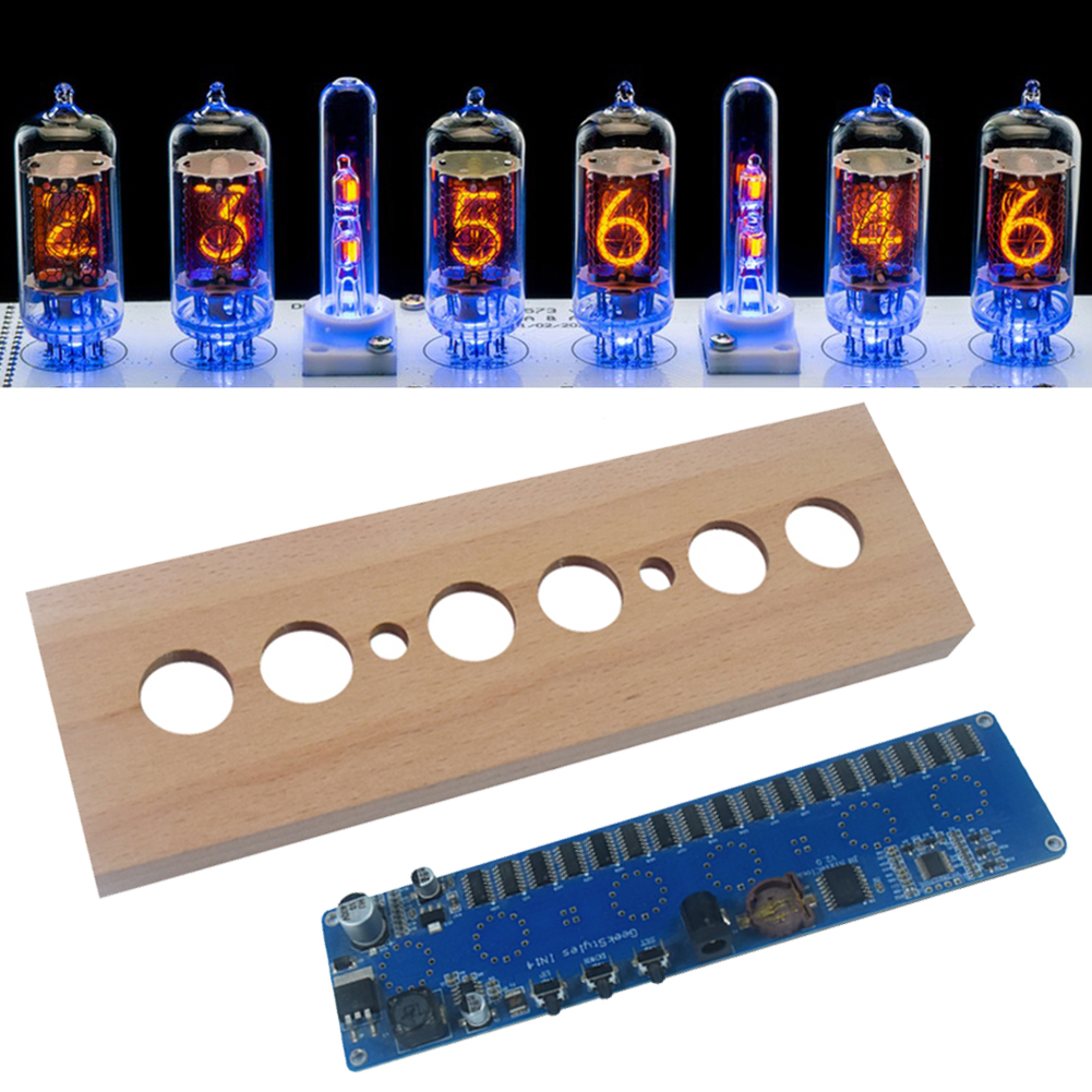 IN14 Glow Tube Clock DIY Tube  - Diy Electronics Youtube recension och pris