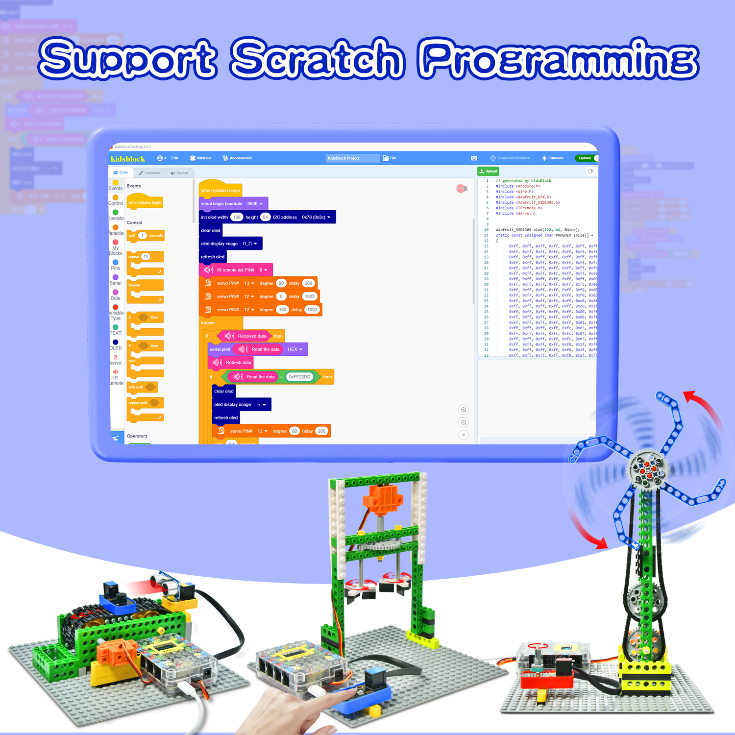 Keyestudio Kidsbits Smart Engi - Diy Lego Electronics recension och pris