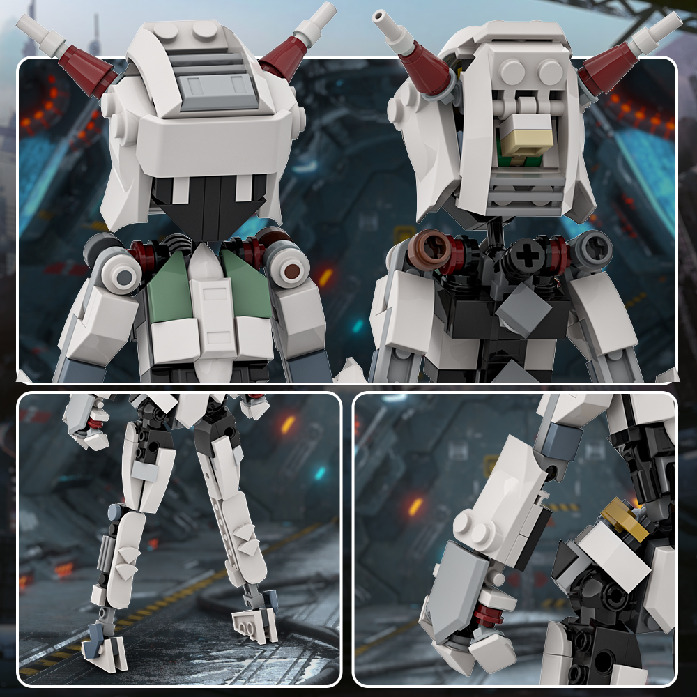 Gobricks MOC Machine Girl Buil - Diy Lego Electronics recension och pris