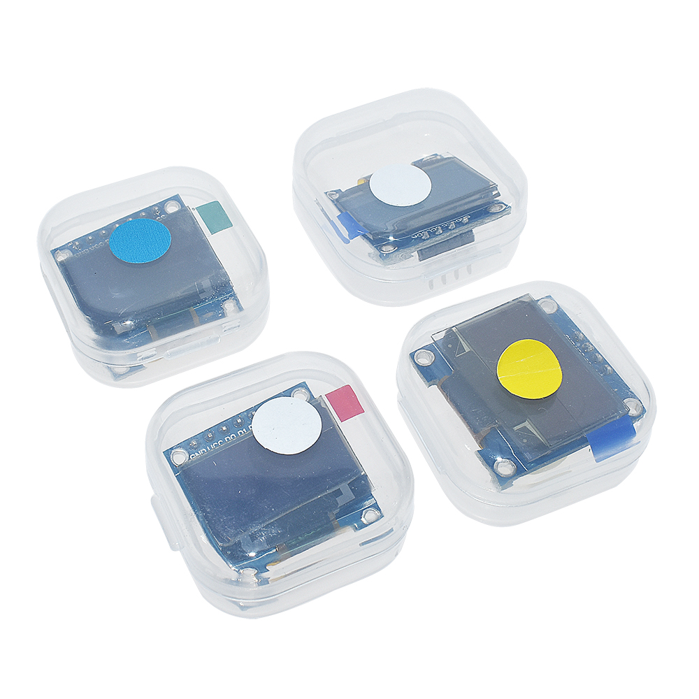 White Yellow Blue color 4Pin 7 - I2C Lcd Display recension och pris