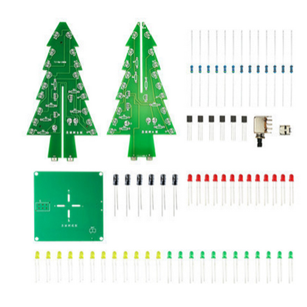 DIY Christmas Tree LED Flash K - Diy Electronics Tool Kit recension och pris