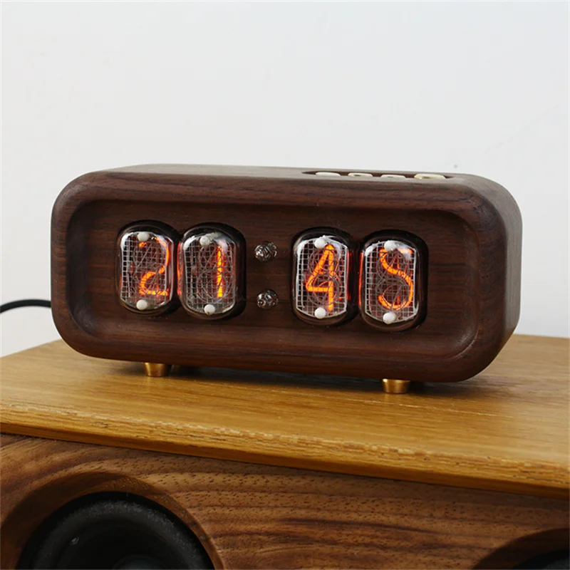 Black Walnut Solid Wood Glow D - Diy Electronics Desk recension och pris