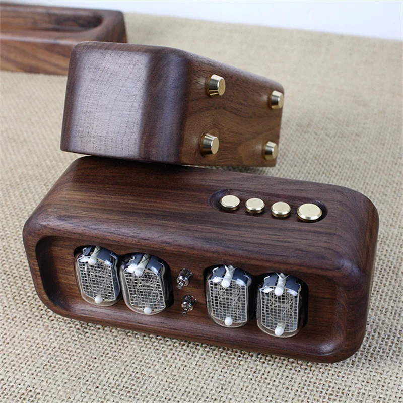 Black Walnut Solid Wood Glow D - Diy Electronics Desk recension och pris