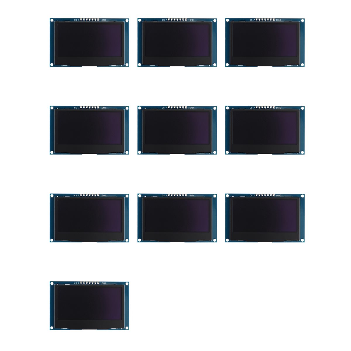 AS95-10Pcs 2.42 Inch 12864 128 - I2C Lcd Display recension och pris