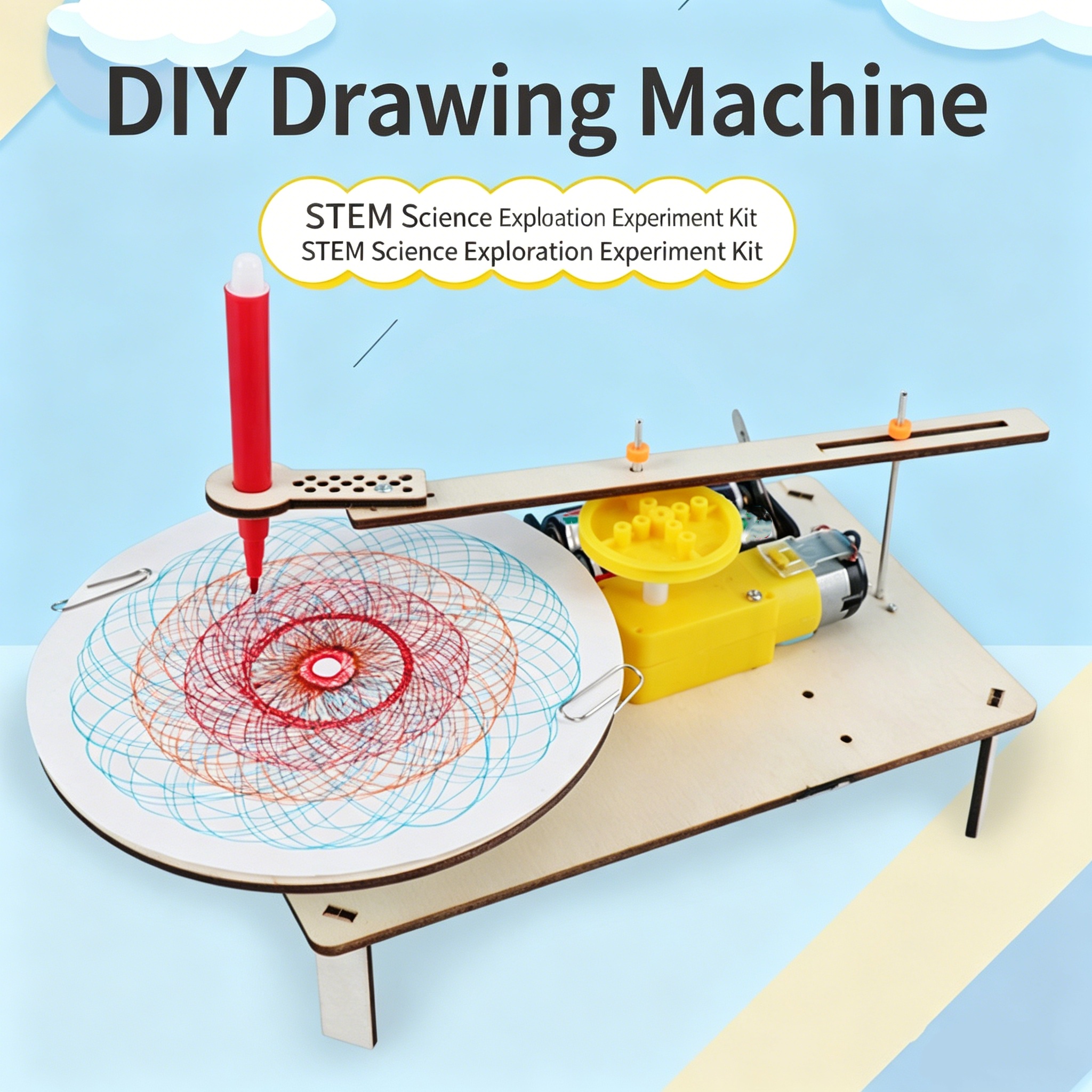 DIY Wooden Electric Plotter Dr - Diy Electronics For Adults recension och pris