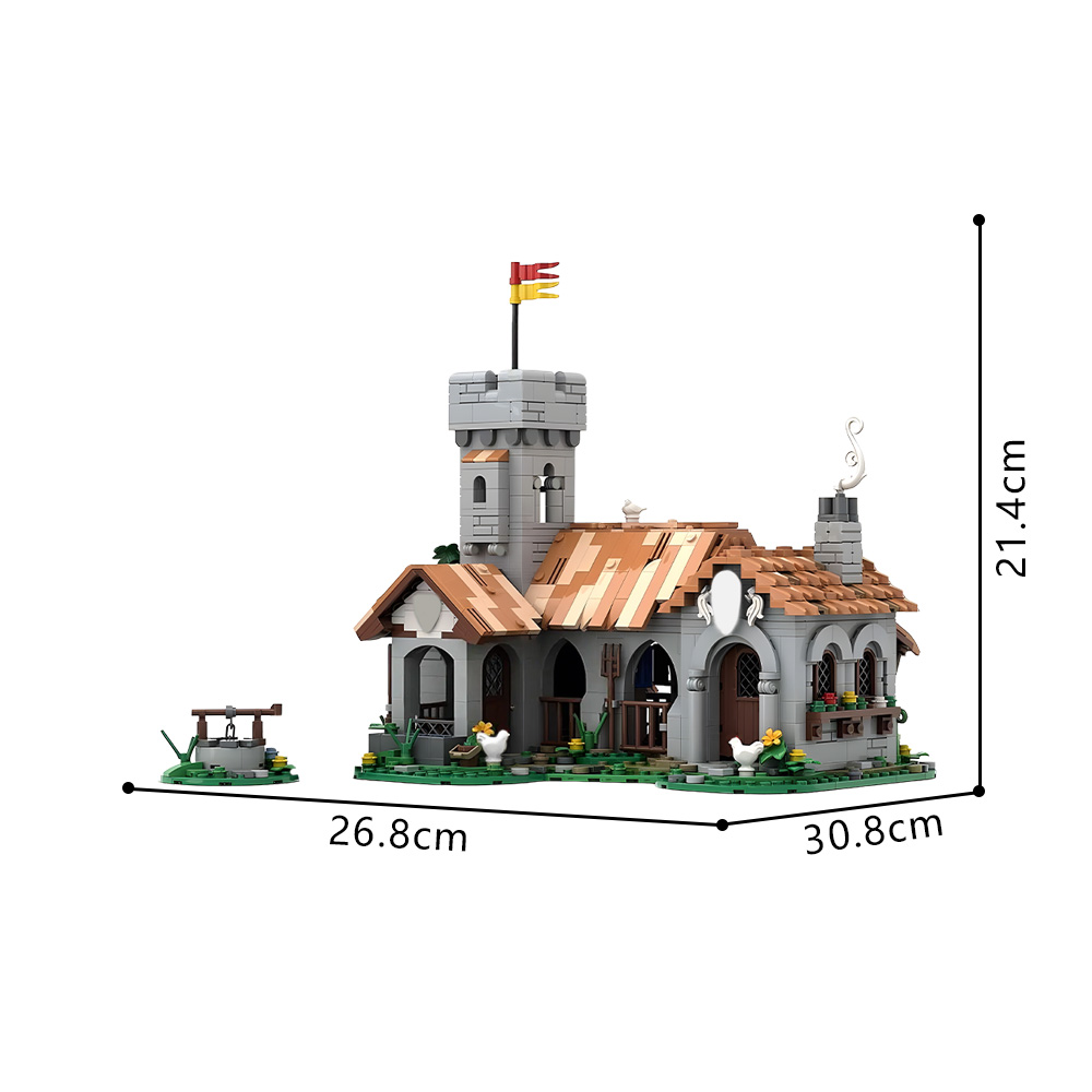 Gobricks MOC Lions Knighteds R - Diy Lego Electronics recension och pris