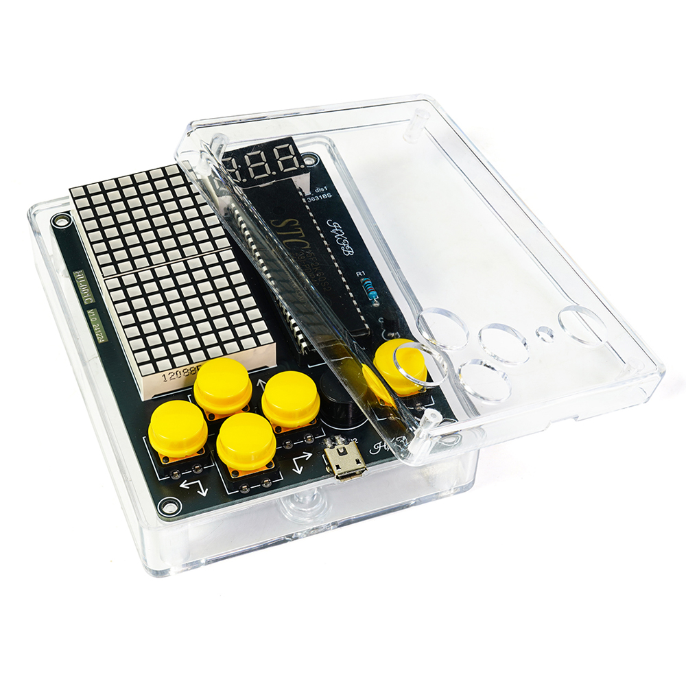 DIY Upgraded Pixel Game Consol - Diy Electronics Youtube recension och pris