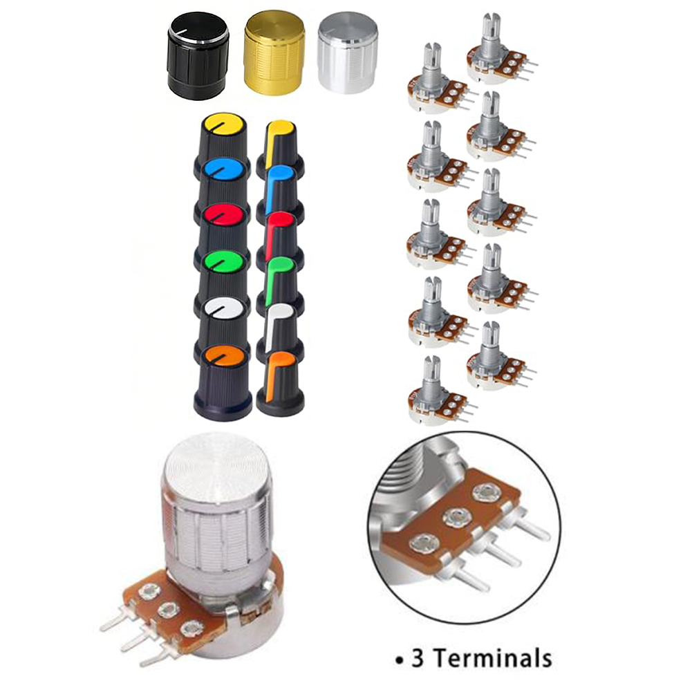 84 Piece Potentiometer Kit 1K  - Diy Guitar Electronics Kit recension och pris