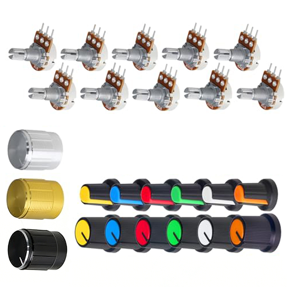 84 Piece Potentiometer Kit 1K  - Diy Guitar Electronics Kit recension och pris