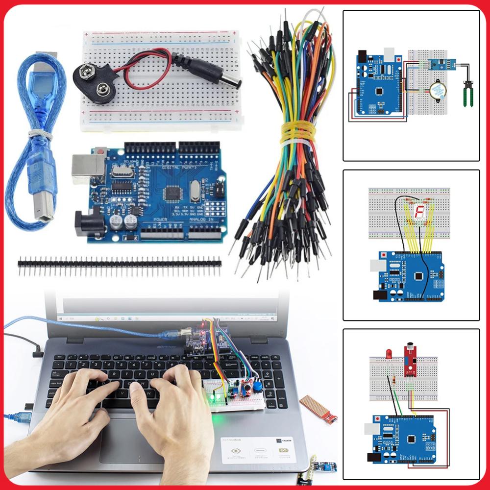 Basic Starter Kit with Breadbo - Diy Electronics Basics recension och pris