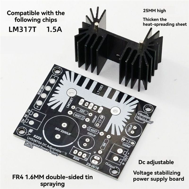 A28Q-Adjustable Linear Regulat - Diy Electronics Filament recension och pris