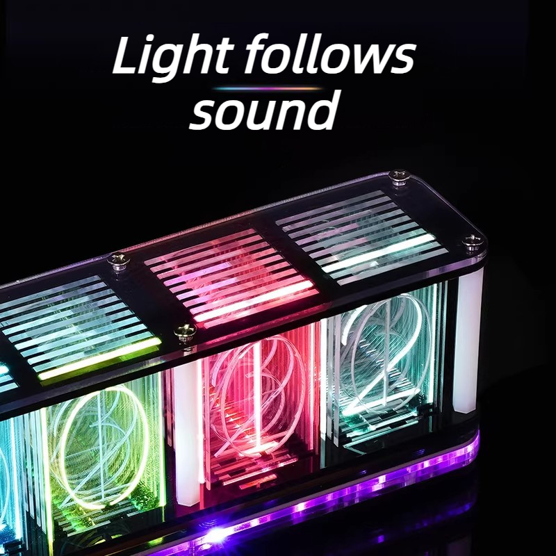 Glow Tube Clock Kit DIY Electr - Diy Electronics Desk recension och pris