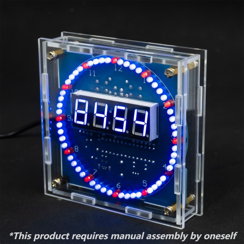 Electronic Clock DIY Light Con - Diy Electronics Desk recension och pris