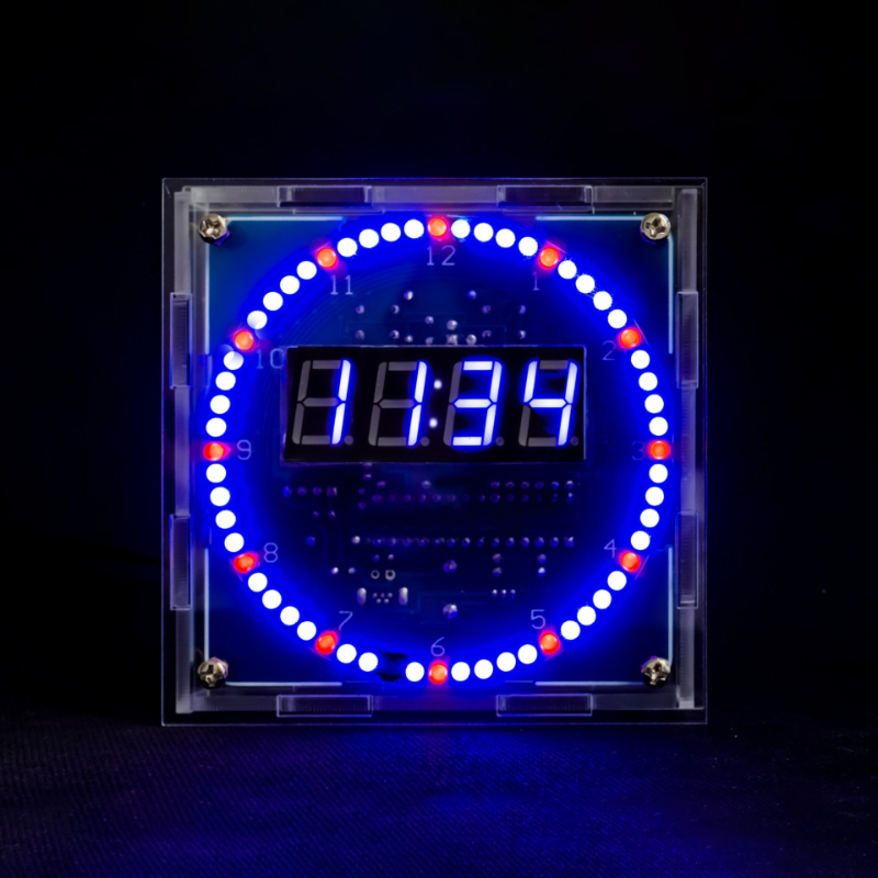 Electronic Clock DIY Light Con - Diy Electronics Desk recension och pris