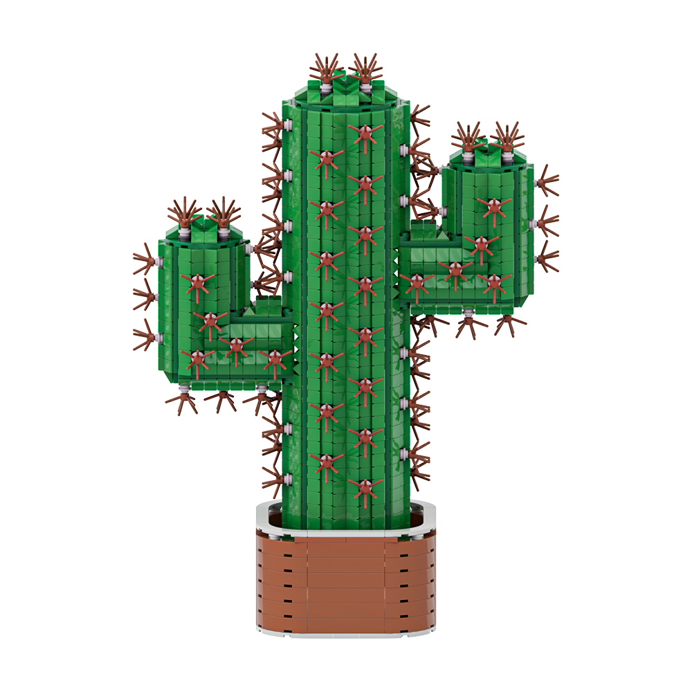 Gobricks  MOC The Giant Cactus - Diy Lego Electronics recension och pris