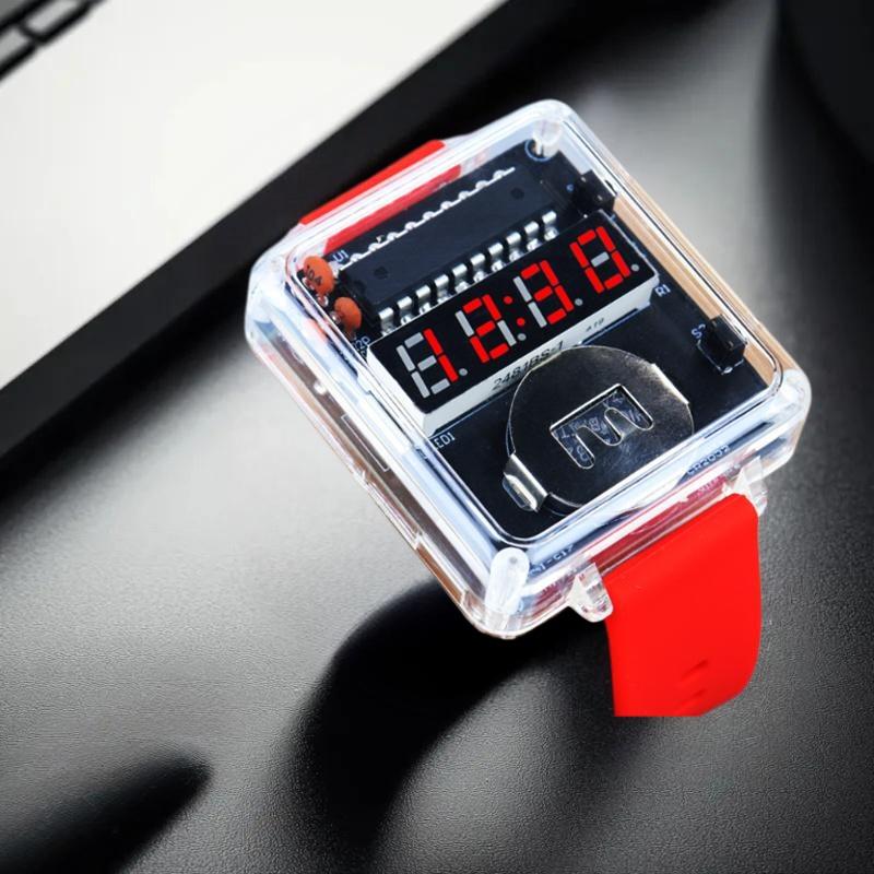 1Set DIY Electronic Watch Kit  - Diy Electronics Youtube recension och pris