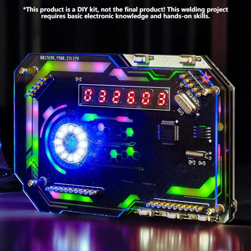 DIY Table Clocks Set Digital C - Diy Electronics Desk recension och pris