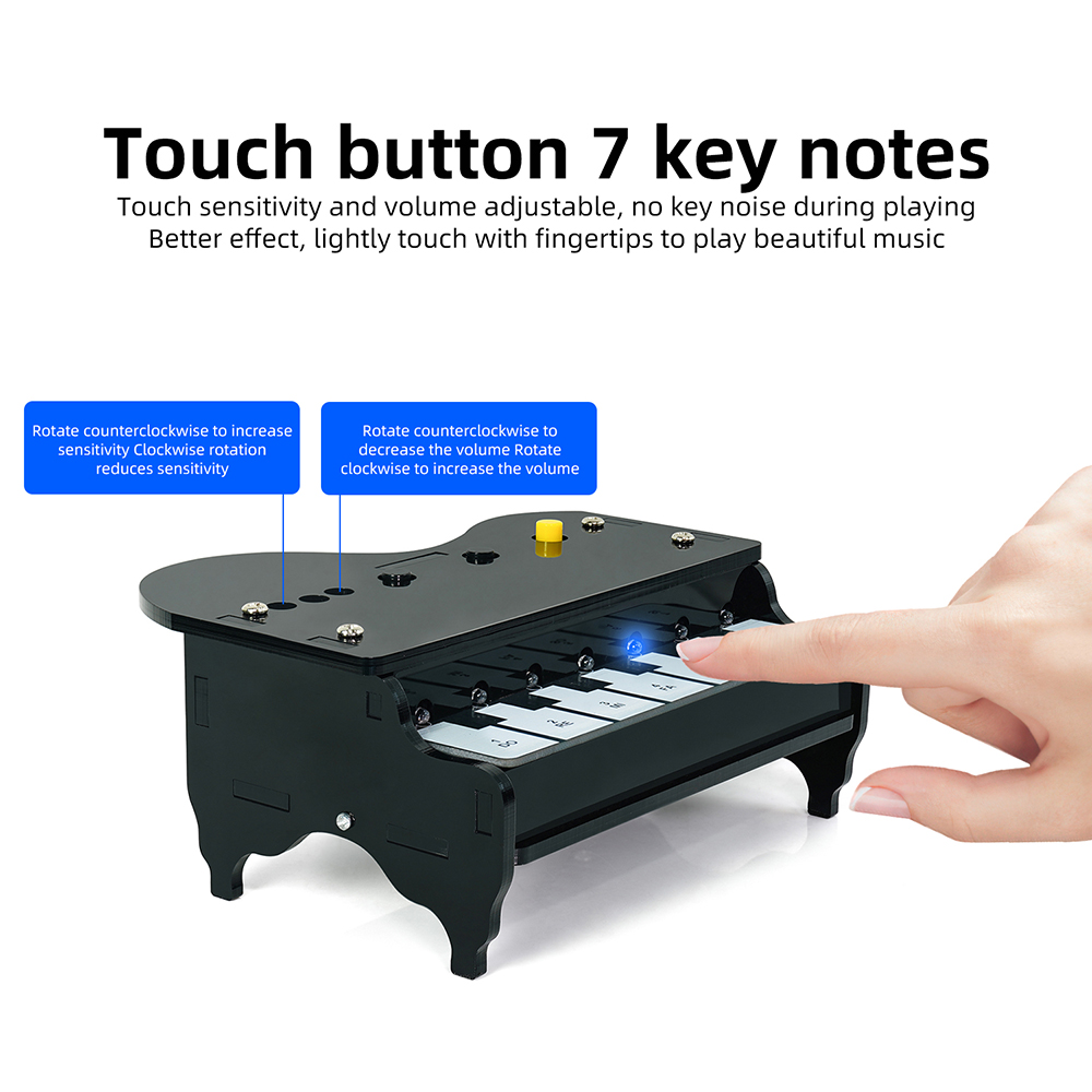 DIY Electronic Keyboard Kit 7  - Diy Guitar Electronics Kit recension och pris