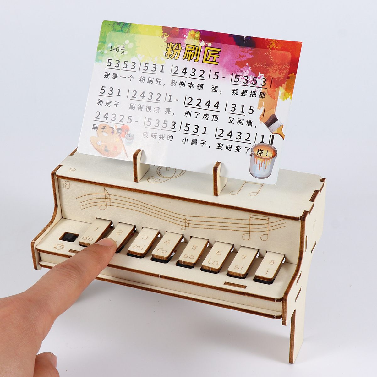 DIY Wooden Electronic Piano Mo - Diy Electronics For Adults recension och pris