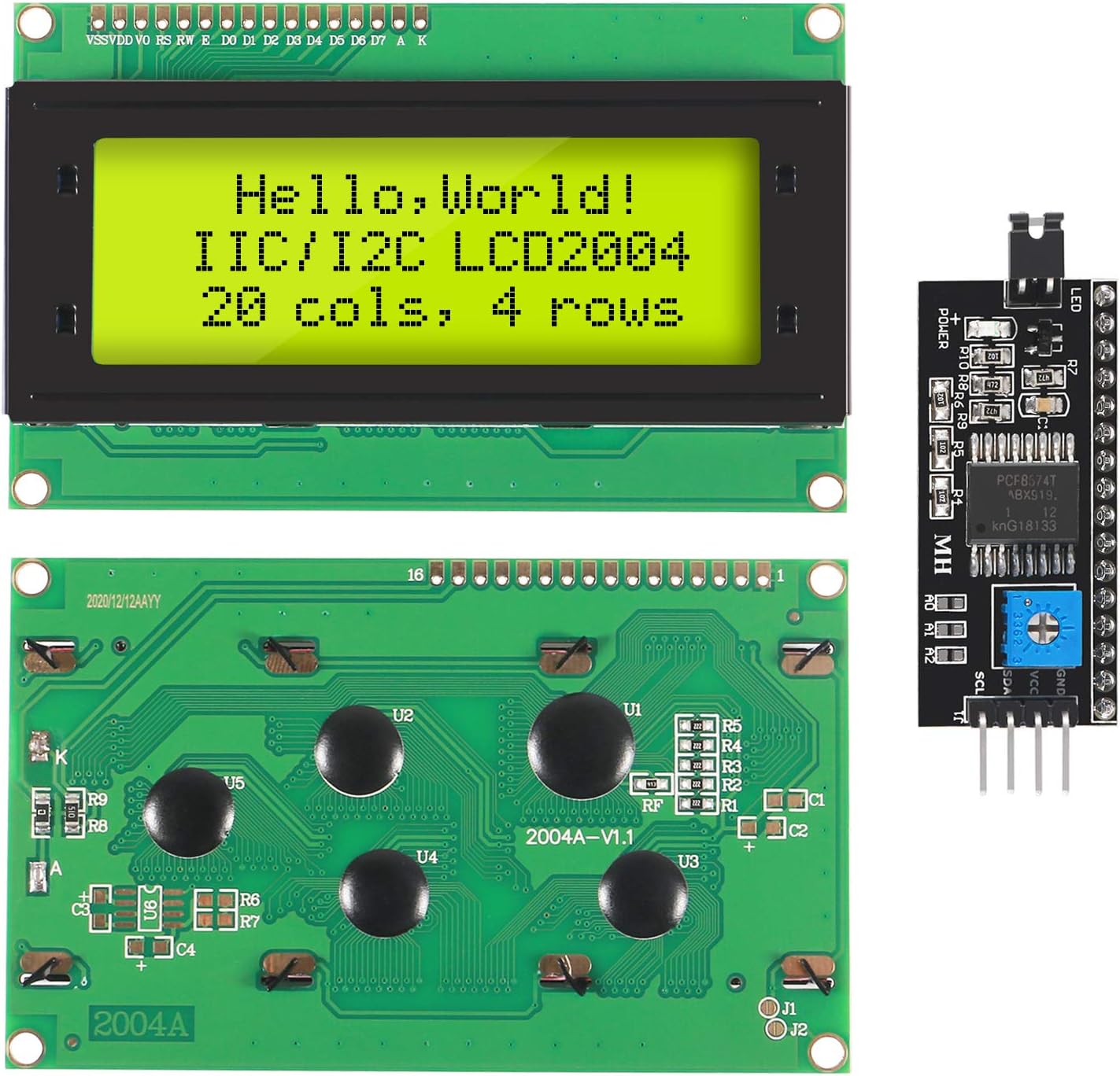 2PCS IIC I2C TWI Serial LCD 20 - I2C Lcd Display recension och pris