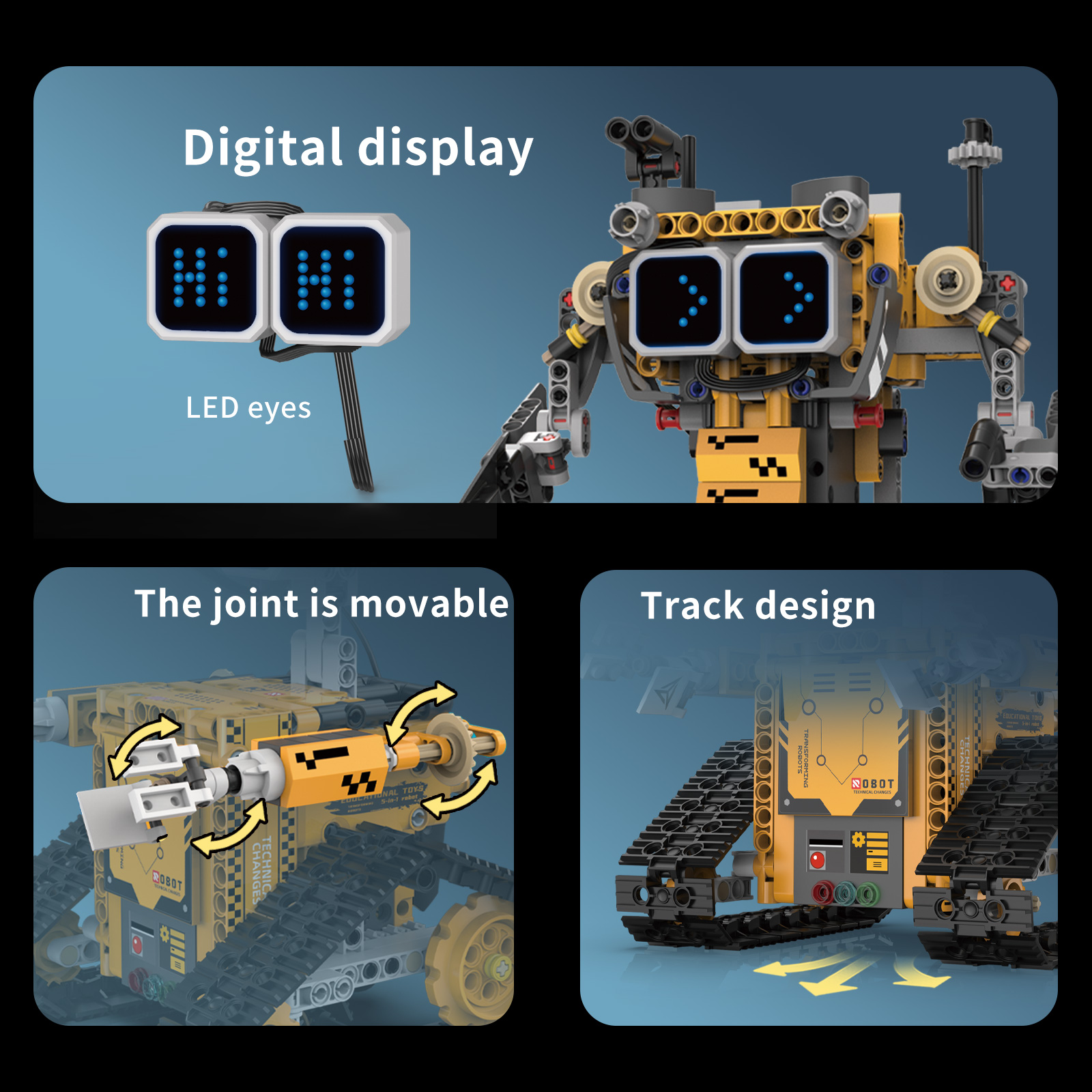 5-in-1 robot programming remot - Diy Electronics Button recension och pris