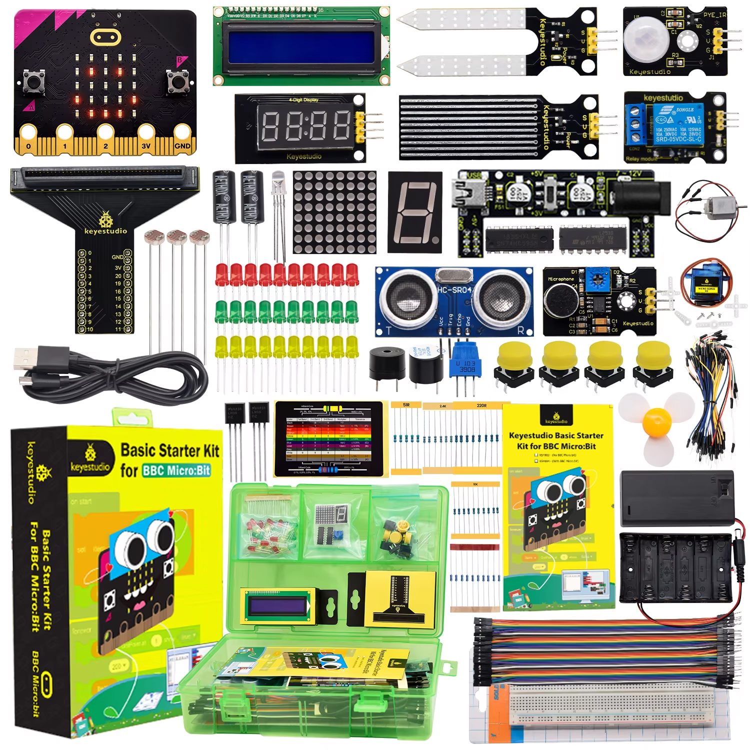 Keyestudio Micro:bit V2 Basic  - Diy Electronics Basics recension och pris