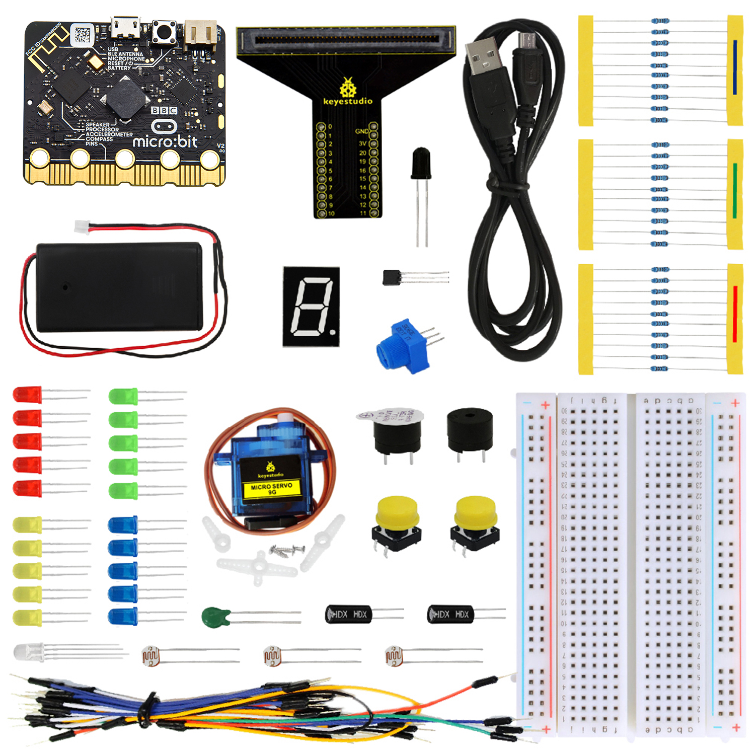 Keyestudio Micro:bit Basic Sta - Diy Electronics Basics recension och pris