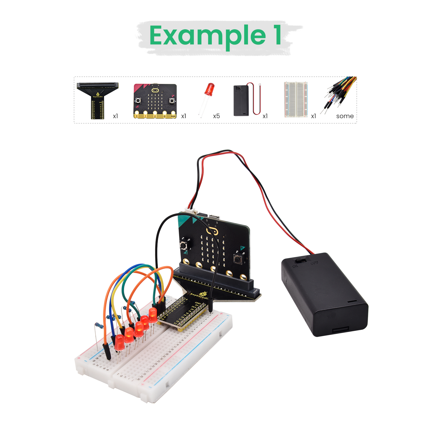 Keyestudio Micro:bit Basic Sta - Diy Electronics Basics recension och pris