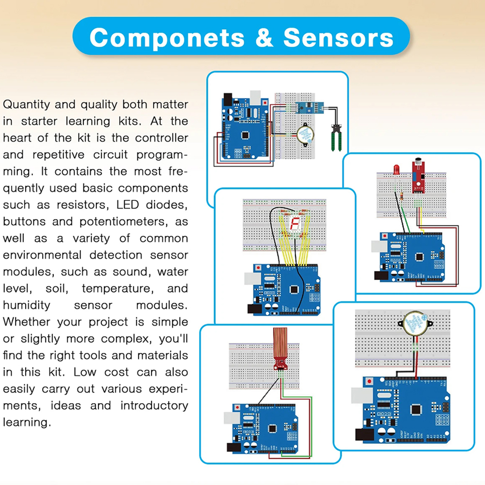 Electronic DIY Kit with Breadb - Diy Electronics Basics recension och pris