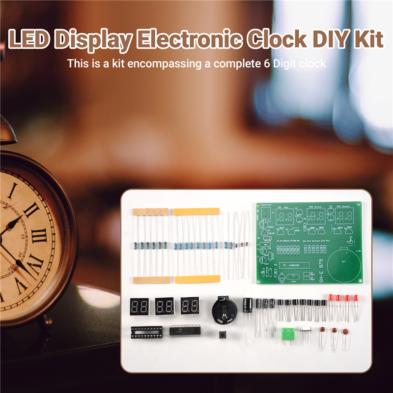 AT89C2051 6 Digital LED Displa - Diy Electronics Flux recension och pris