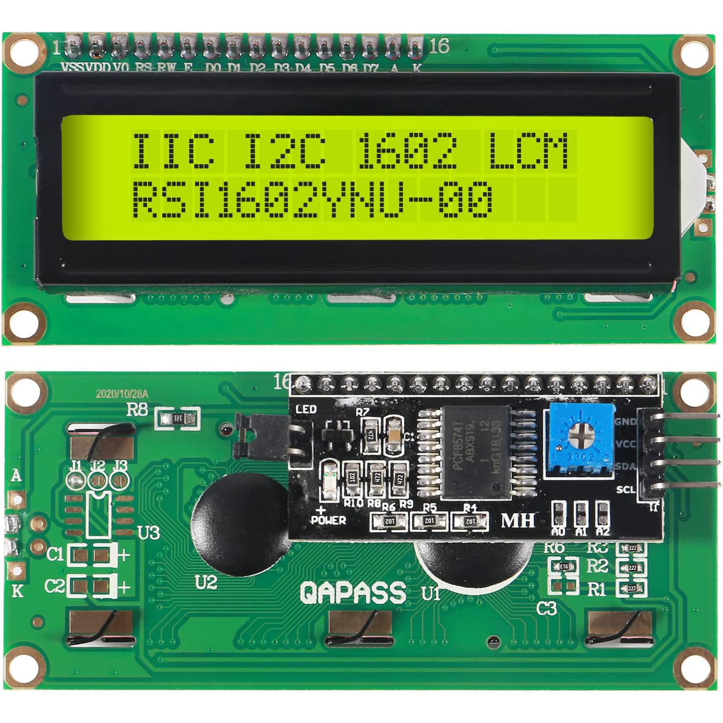 LCD1602 Screen with Backlight  - I2C Lcd Display recension och pris