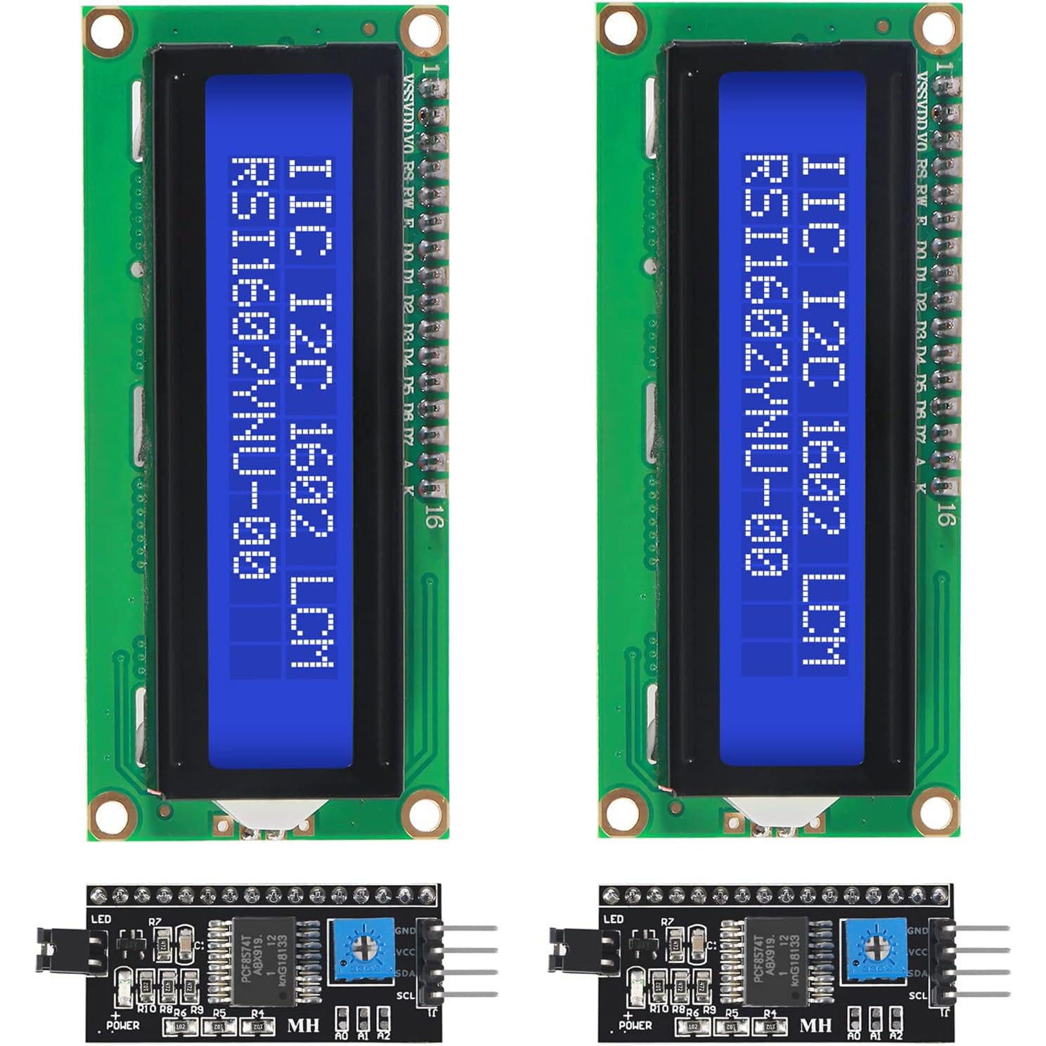 LCD1602 Screen with Backlight  - I2C Lcd Display recension och pris