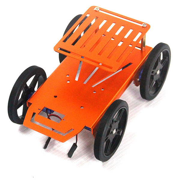 4WD Four-Wheel Drive Car Kit D - Hobby Diy Electronics Kit recension och pris
