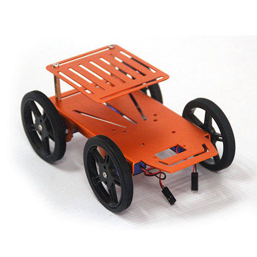 4WD Four-Wheel Drive Car Kit D - Hobby Diy Electronics Kit recension och pris